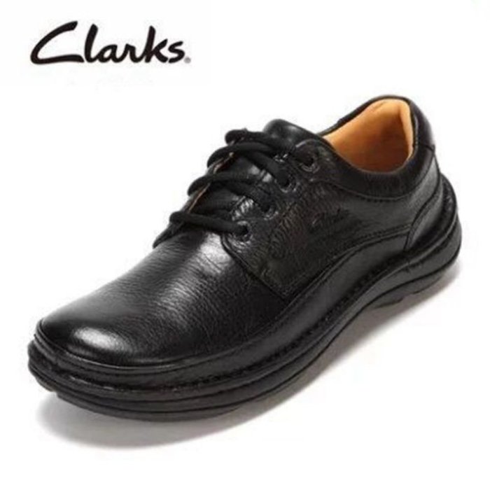 大牌潮款Clarks其樂男鞋英倫低幫舒適氣墊王休閑皮鞋Nature Three耐磨
