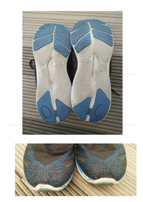 一元起標~都會名牌~【le corq sportif】深藍色運動鞋 US10 EUR44 JP27.5~C