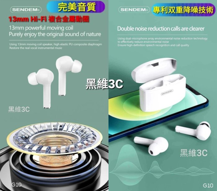 質感極佳 旗艦版 英國Ticon 澳洲Sendem 觸控藍芽耳機AirPods Pro 2蘋果原廠耳機iPhone12
