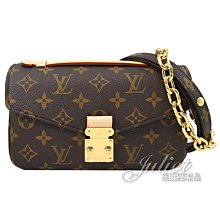 【茱麗葉精品】全新精品 LV M46279 POCHETTE MÉTIS EAST WEST 經典印花兩用包 現貨