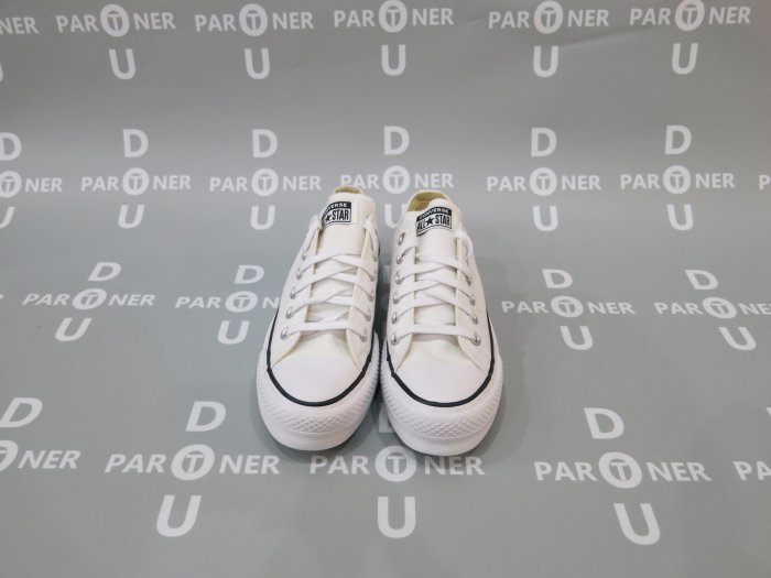 【Dou Partner】CONVERSE ALL STAR LIFT 低筒 增高厚底 女款 白色 560251C