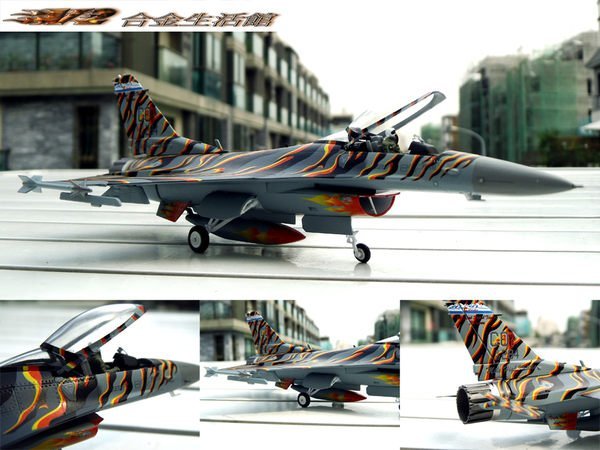【Gemini 精品~現貨】USAFF-16 美國空軍 戰隼式 戰鬥機~附金屬展示架,特惠價!~