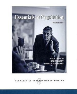 Essentials of Negotiation(4版) ISBN:0071254277 全英文原文書 大學 行銷