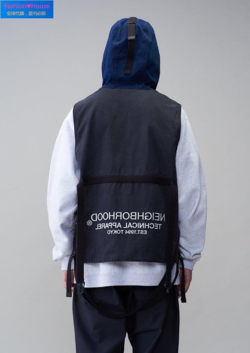 Fashion❤House』2021SS NEIGHBORHOOD LS / C-VEST 工裝戰術連帽