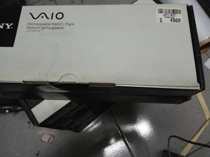 索尼 Sony VGP-BPL19 Vaio X Series 原裝 筆記本電池