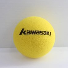 (台同運動活力館) KAWASAKI 練習網球 【適合小朋友初學網球使用】海綿球 網球 練習球