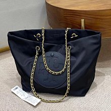 美國代購 TORY BURCH TB經典款防水尼龍單肩手提包購物袋托特包*附購證