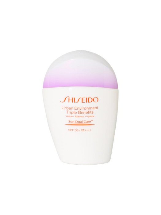 資生堂粉胖子防曬霜30ml新艷陽夏多效防護隔離乳SPF50 防水防汗