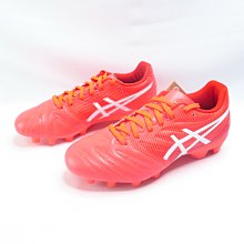 ASICS ULTREZZA CLUB 3 男款 足球釘鞋 2E楦 1101A059700 珊瑚橘【iSport愛運動】