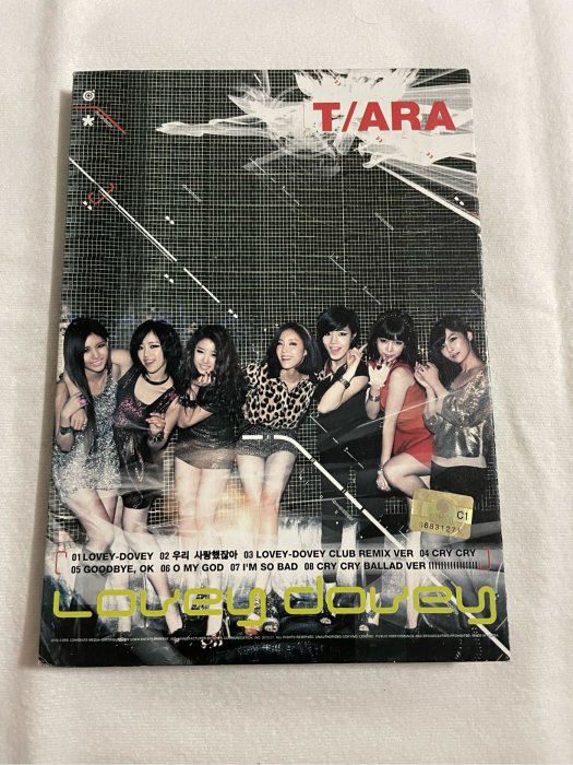 T-ARA LOVEY DOVEY 第五張韓版迷你專輯～二手CD