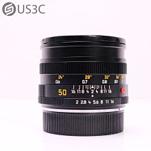 【US3C-青海店】徠卡 Leica Summicron-R 50mm F2 (11826) 金屬材質 定焦鏡 二手鏡頭