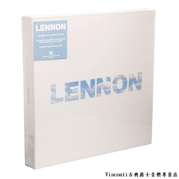 【Universal】John Lennon:Lennon約翰.藍儂:藍儂經典專輯(八張黑膠盒裝)