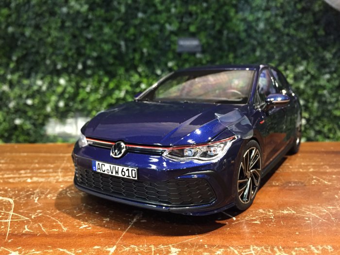 1/18 Norev Volkswagen VW Golf 8 GTi 2021 Blue 188594【MGM】