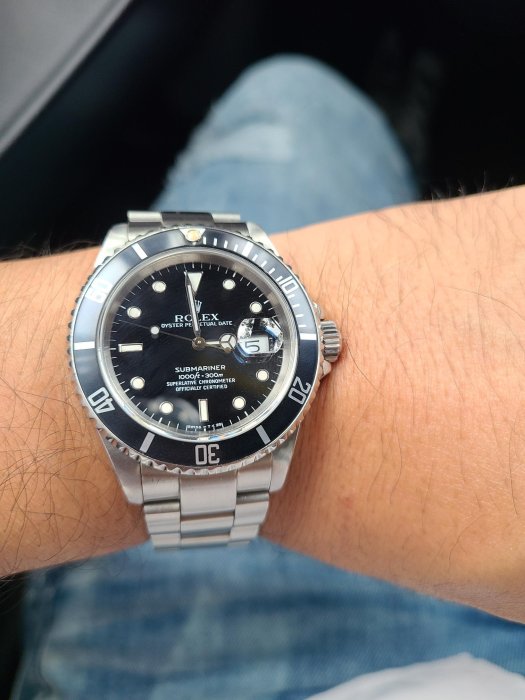 Rolex 勞力士 黑水鬼 16610  經典黑水鬼 FLAT S特殊面加 T 25
值得收藏