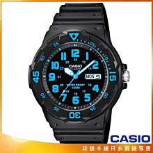 【柒號本舖】CASIO 卡西歐運動錶-藍 X 黑 # MRW-200H-2B (台灣公司貨全配盒裝)