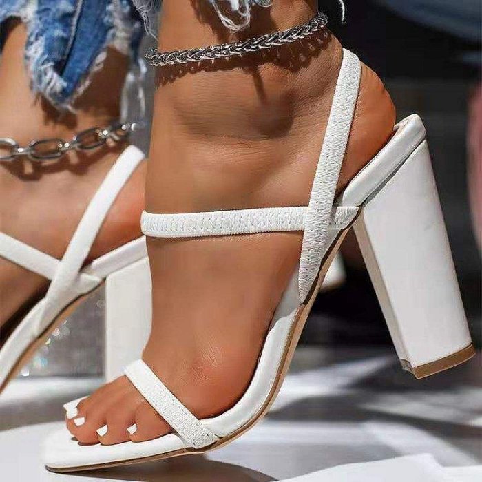 大碼涼鞋女lazada fashion high heels sandals for ladies shoes