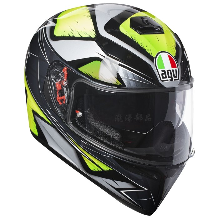 瀧澤部品 義大利 AGV K-3 SV 全罩安全帽 LIQUEFY 內藏墨片 亞洲版 通勤 機車重機摩托車 雙鏡片 羅西