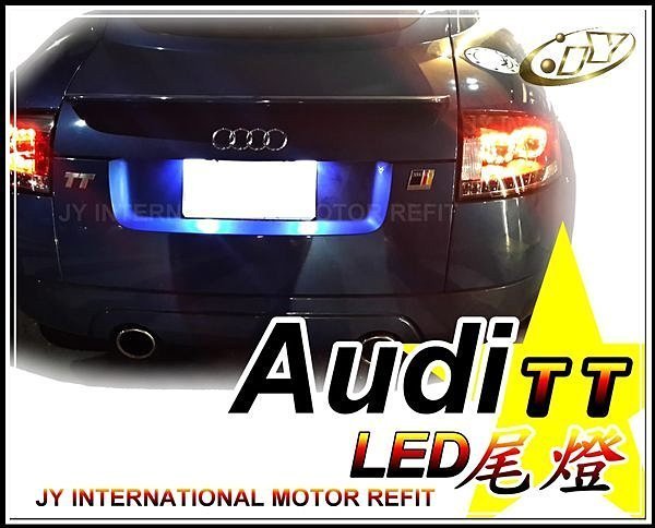 》傑暘國際車身部品《 全新 AUDI TT audi tt 99 -03 黑框 led 尾燈+ led 方向燈