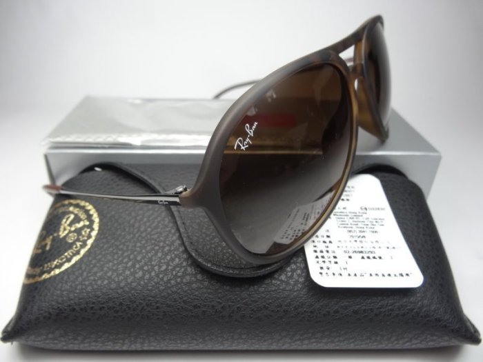 信義計劃 眼鏡 Ray Ban RB 4201F 雷朋太陽眼鏡 膠框 金屬腳 太陽眼鏡 藍光 多焦 sunglasses