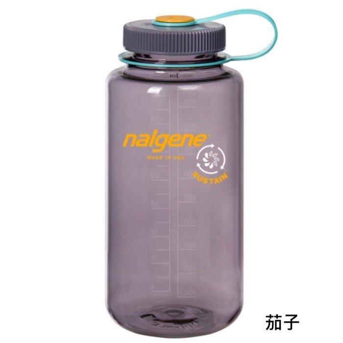 綠野山房》Nalgene Sustain永續1000cc 寬口水壺 1L 寬嘴 水瓶 TRITAN 不含BPA 2020