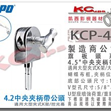 凱西影視器材【 KUPO KCP-440 4.5"中央 夾柄 帶公頭 28mm 】芭樂頭 大型 K架 控光幕 蝴蝶布框