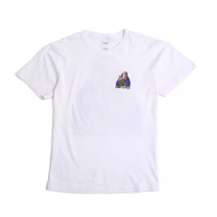 { POISON } RIPNDIP VENOM TEE 中世紀毒蛇修女畫像中指貓