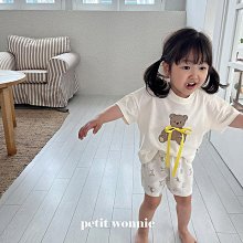 S~XL ♥套裝(YELLOW) PETIT WONNIE-2 24夏季 PWE240422-006『韓爸有衣正韓國童裝』~預購