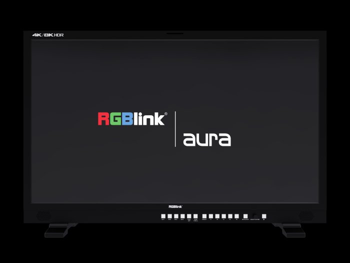 24期 怪機絲 8k 專業螢幕 aura UHD 系列 HDR 顯示器-32吋 12G-SDI專業影視製作監視器