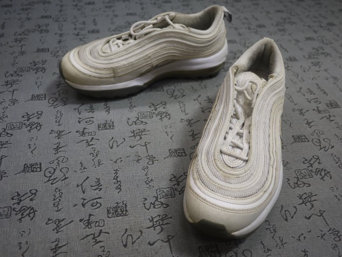 Nike Air Max 97 CI7538-100 白色彈力鞋高爾夫鞋 USA 8 EUR 41 JPN 26 CM