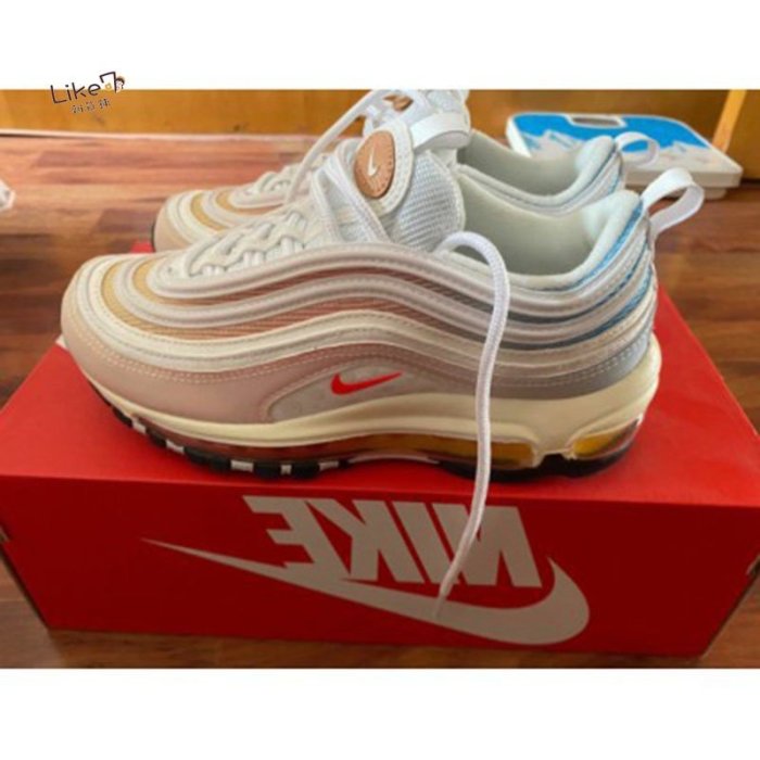 【正品】Nike Air Max 97 彩虹 漸層 粉藍 馬卡龍 Dd8500-161 現貨