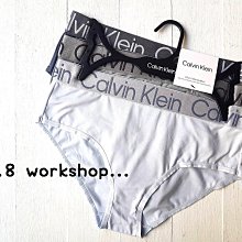 ☆【CK女生館】☆【Calvin Klein logo織帶素色中腰三角內褲】☆【CKGU003J9】(S-M)三件組