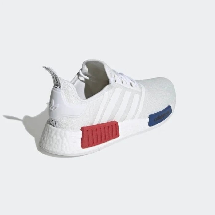 【100%正品】Adidas愛迪達三葉草女鞋NMD_R1秋季輕便百搭休閑運動跑步鞋白色GZ7925