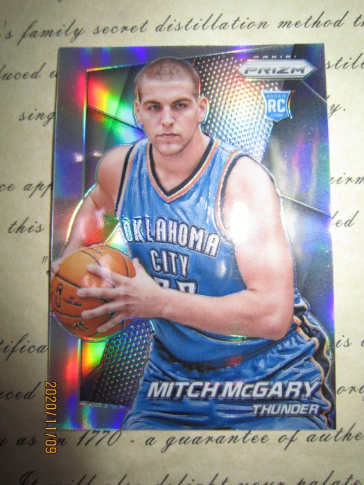 新賣家~14/15~MITCH MCGARY~RC~SILVER~銀亮~PRIZM~REF~無限量~100 1元起標