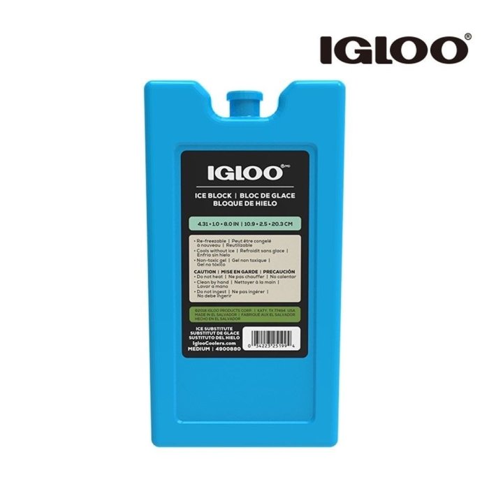 美國品牌 IGLOO MAXCOLD 保冷磚 S號  保冷劑#冰寶 冷媒 冰桶 冰箱 保冷袋 露營 野營保冷磚