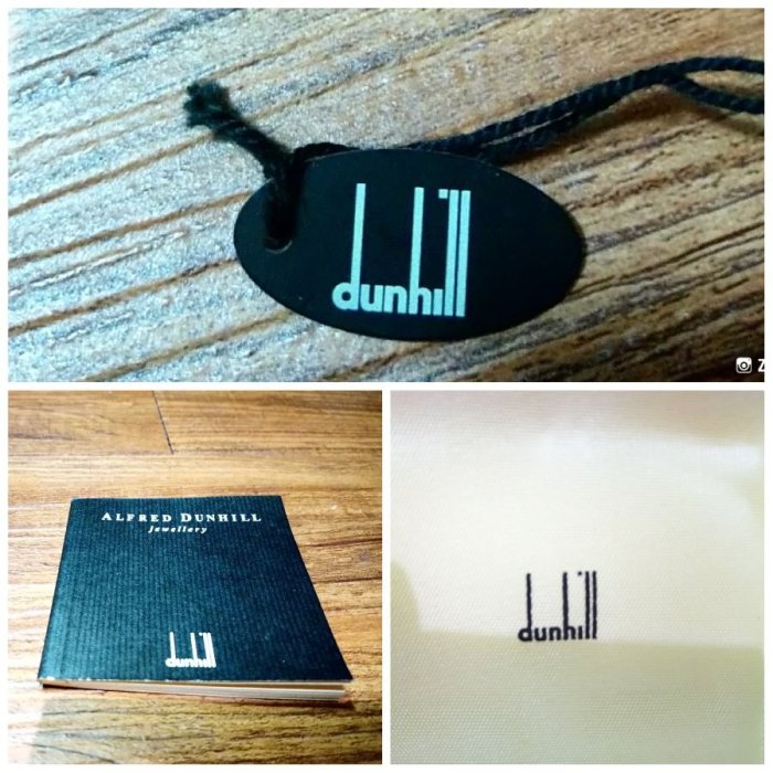 DUNHILL( 登喜路) 英國品牌 袖扣 及YSL領帶夾 原廠盒裝