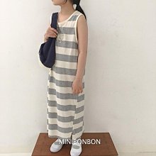 XS~XL ♥洋裝(混灰色) MINIBONBON-2 24夏季 MNN240430-125『韓爸有衣正韓國童裝』~預購