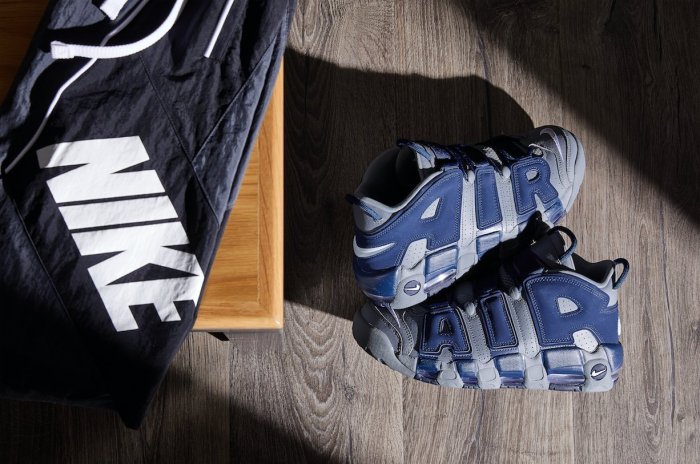 R'代購Nike Air More Uptempo 96 Pippen hoyas 灰藍921948-003 男女