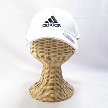 ADIDAS BBALL CAP COT 老帽 棒球帽 青少年/男/女帽圍 FK0890 白 後可調【iSport】