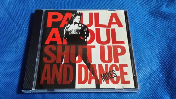 R西洋男(二手CD)PAULA ABOUL SHUT UP AND DANCE~1990年UK版~無IFPI