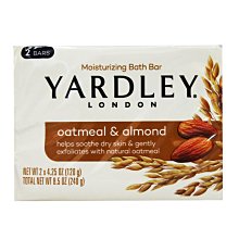 【易油網】【缺貨】YARDLEY 潤膚香皂 肥皂 沐浴皂 燕麥杏仁 240g #80030