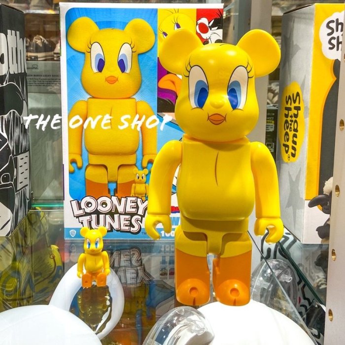 TheOneShop BE@RBRICK TWEETY 崔弟庫柏力克熊BEARBRICK 400% 100