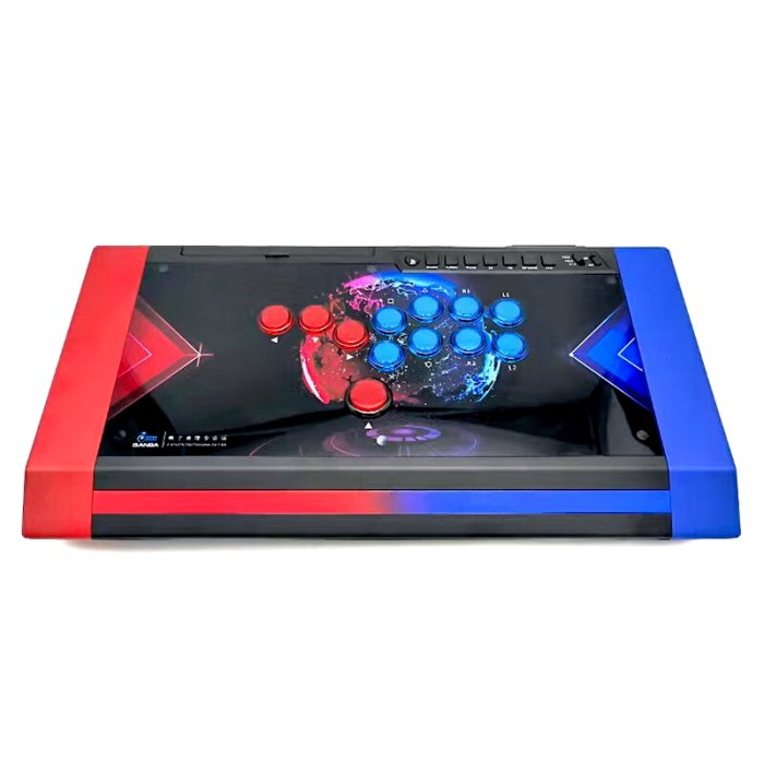 SONY PS4 PS3 PC 拳霸 Q3 HITBOX 紅藍靜音 黑曜石 大型 街機搖桿 格鬥搖桿 大搖 QANBA