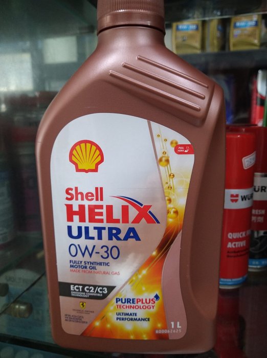【高雄阿齊】殼牌 Shell HELIX ULTRA 0W30 ECT C2 C3 VW504 507 全合成 汽車機油
