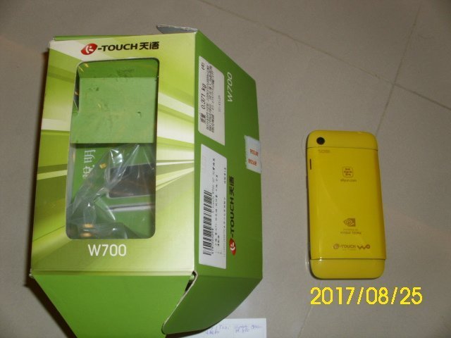 全新手機 k-touch w700 3G line 附盒裝 6