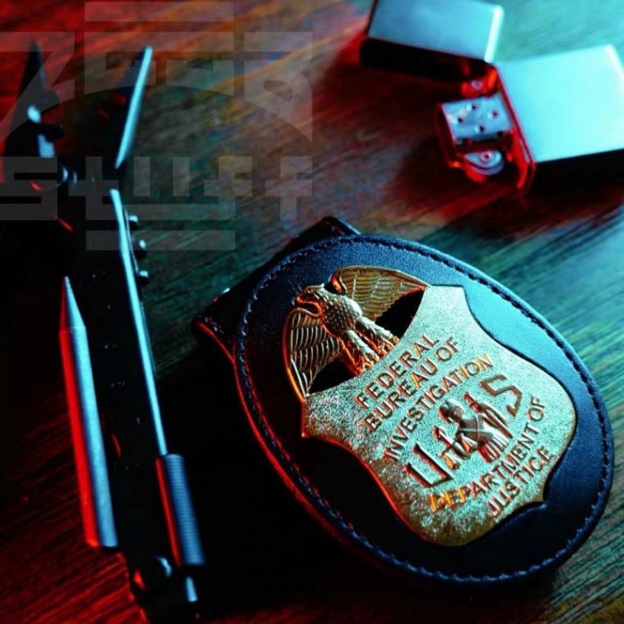 複刻 BADGE FBI 探員警徽 FBI特工徽章 純銅高品質 現貨在台 生日禮物角色扮演畢業禮物 情人節 美國影集周邊
