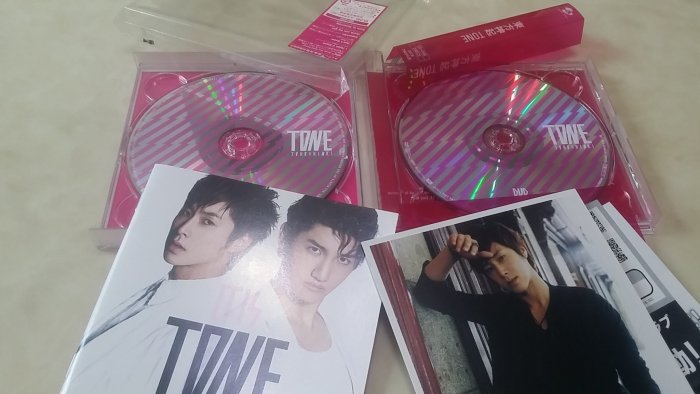 Tohoshinki TVXQ 東方神起TONE (日本初回限定版CD+DVD A)允浩卡