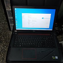 Dell Inspiron 15-5577電競筆電/i7-7700HQ/32G/512G SSD/15.6/$12000