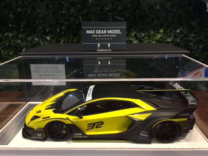 1/18 D&G LBWK Aventador GT EVO Yellow DG180223D【MGM】