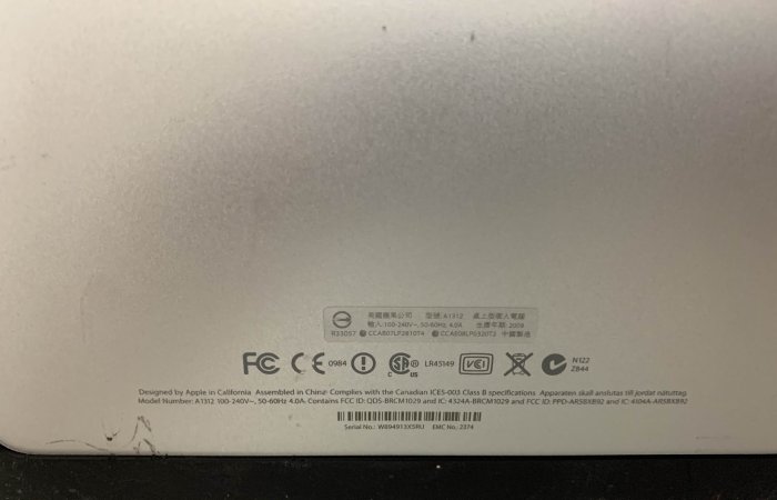 iMac A1312 i7 27寸  2009 內詳