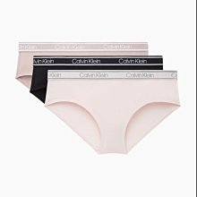 ☆【CK女生館】☆【Calvin Klein logo織帶素色三角內褲】☆【CKGU003F1】(S)三件組